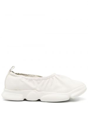 Кожени ниски обувки Camper бяло
