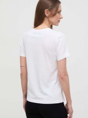 Bavlněné tričko Silvian Heach bílé