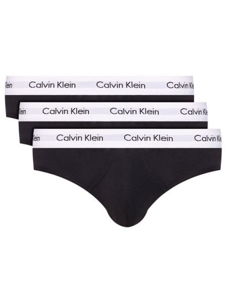 Slipy z niską talią Calvin Klein Underwear czarne