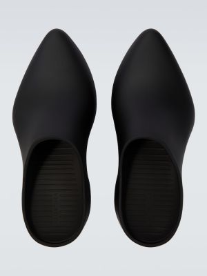 Papuci tip mules Balenciaga negru