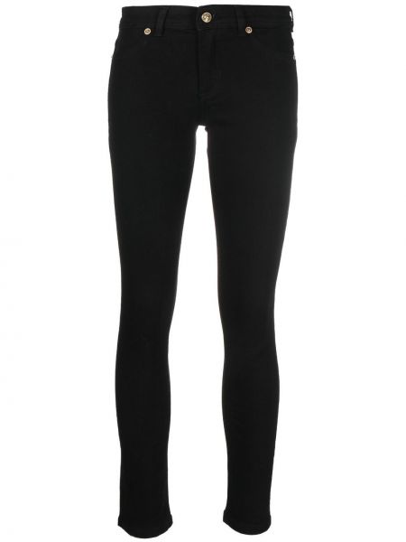 Skinny nadrág Versace Jeans Couture - Fekete