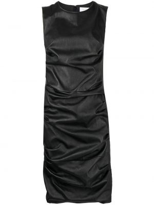 Koktejl obleka Michael Michael Kors črna