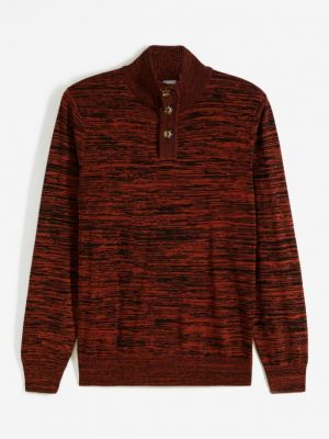 Пуловер John Baner Jeanswear коричневый