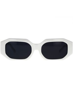 Białe okulary przeciwsłoneczne The Attico
