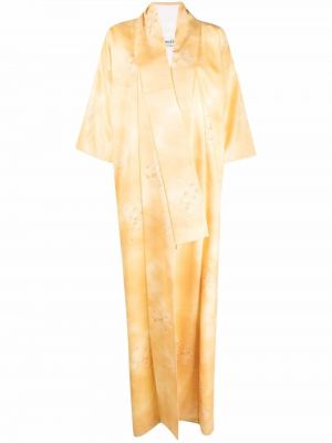Palton de mătase cu model floral cu imagine A.n.g.e.l.o. Vintage Cult
