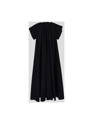 Sukienka długa Mm6 Maison Margiela czarna
