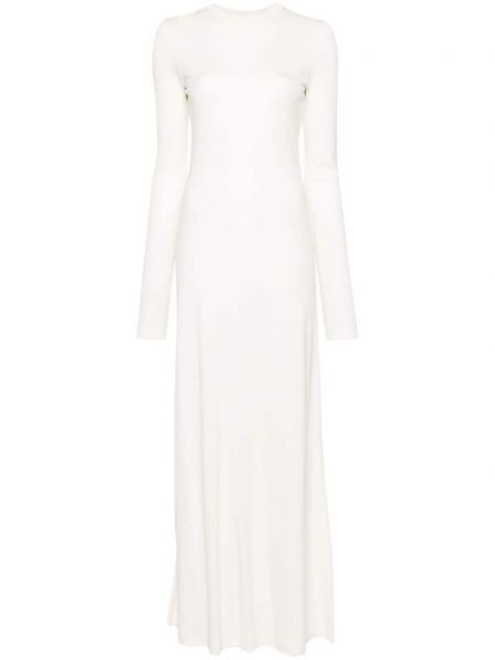 Ίσιο φόρεμα από ζέρσεϋ Toteme λευκό