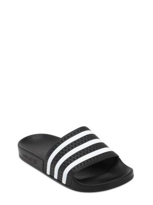 Pruhované sandály Adidas Originals černé