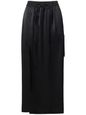 Midi sukňa Y-3 čierna