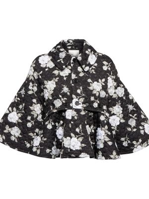 Prešívaná kvetinová bunda Noir Kei Ninomiya
