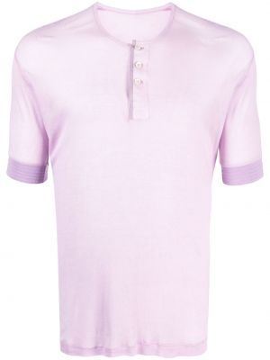 Marškinėliai Maison Margiela violetinė