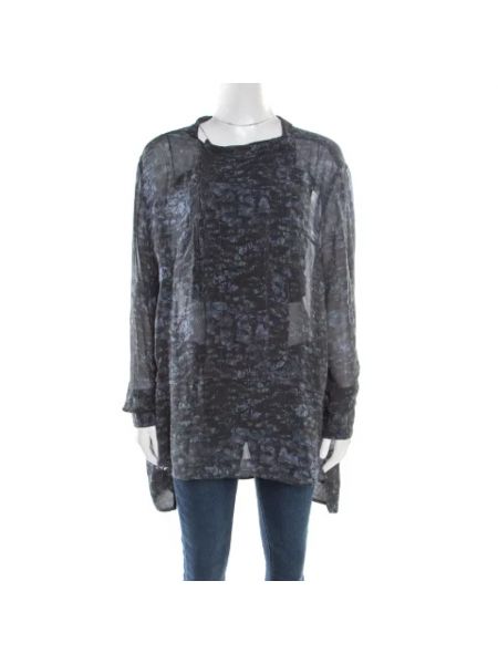 Jedwabny top Isabel Marant Pre-owned czarny