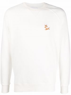 Sweatshirt Maison Kitsuné hvit