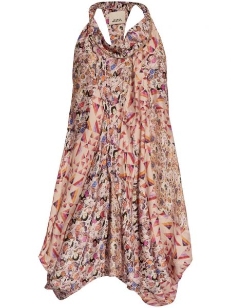 Kleid mit print Isabel Marant