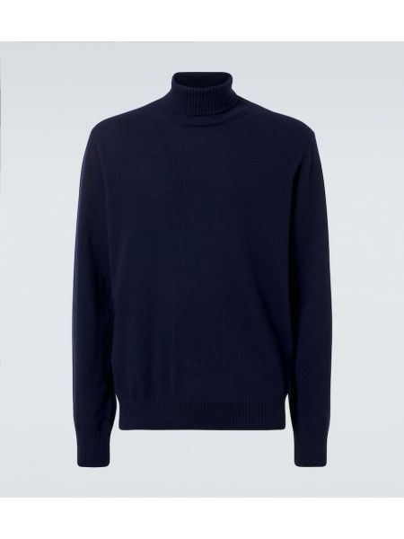 Cashmere turtleneck Rubinacci blå