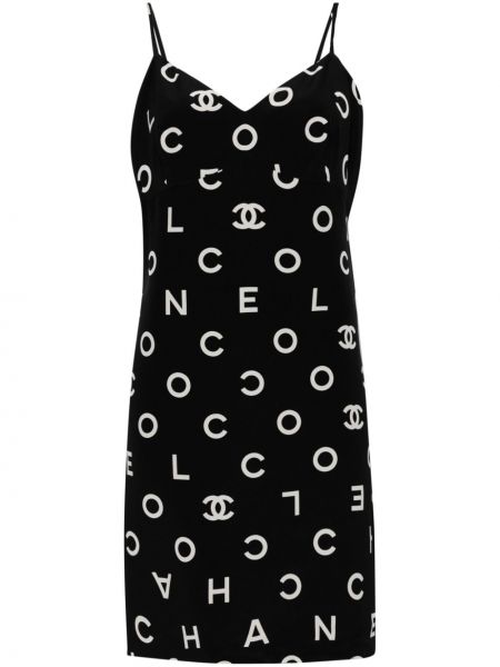 Sukienka bez rękawów z nadrukiem Chanel Pre-owned