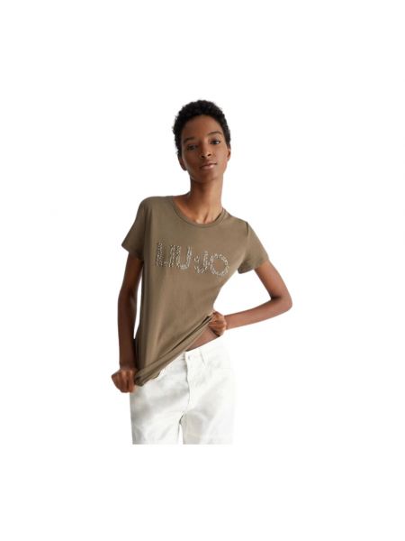 Camiseta casual Liu Jo marrón