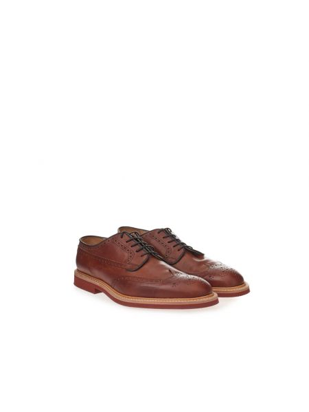 Zapatos derby de cuero Church's marrón