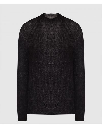 Вовняний светр Wolford чорний