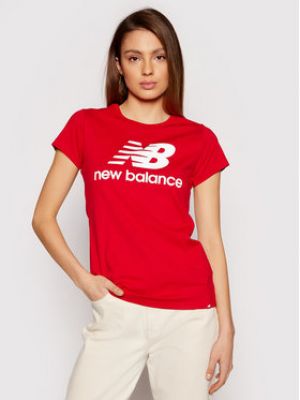 Priliehavé športové tričko New Balance červená
