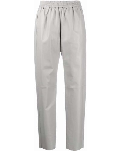 Pantalones de cintura alta Drome gris