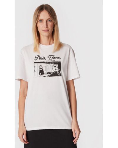 T-shirt large Silvian Heach blanc