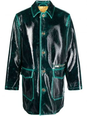 Cappotto Versace verde