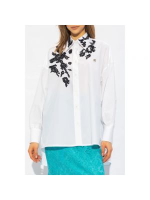 Camisa de algodón de encaje Dolce & Gabbana
