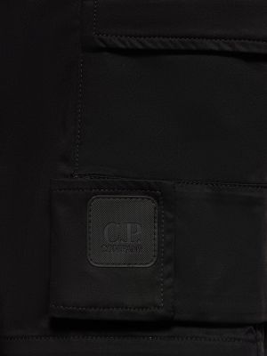 Saténové šortky C.p. Company čierna