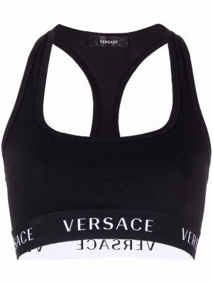 Sujetador de deporte Versace negro