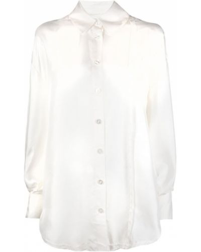 Риза бродирана Max & Moi бяло