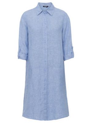 Regularny sukienka Olsen - niebieski