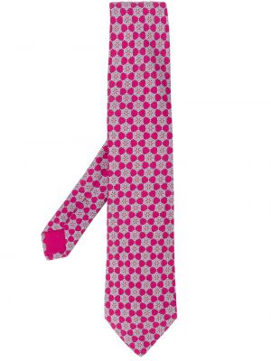 Corbata de estrellas Hermès rosa