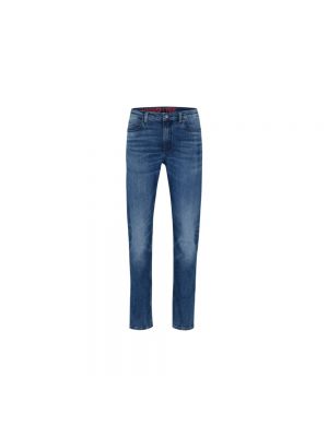 Jeans skinny slim Hugo Boss bleu