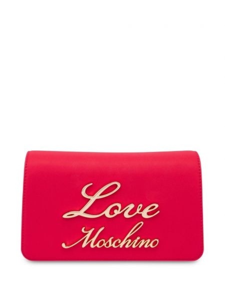 Ketjulaukut Love Moschino punainen