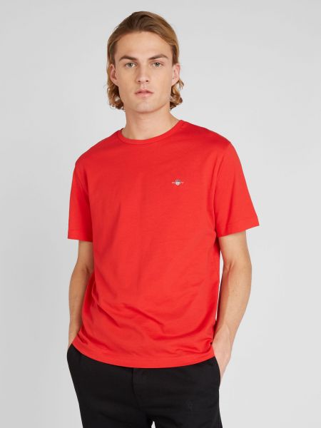 Tričko Gant červená