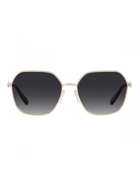 Okulary przeciwsłoneczne Love Moschino złote