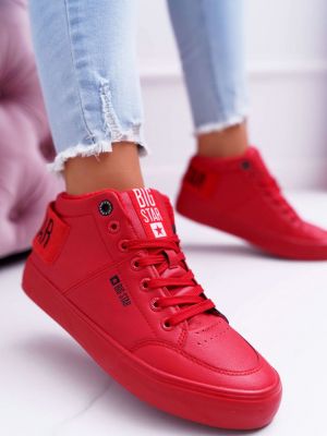 Zateplené tenisky Big Star Shoes červené