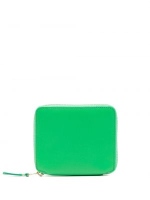 Портмоне с цип Comme Des Garçons Wallet зелено
