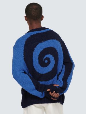 Sweter z kaszmiru The Elder Statesman niebieski