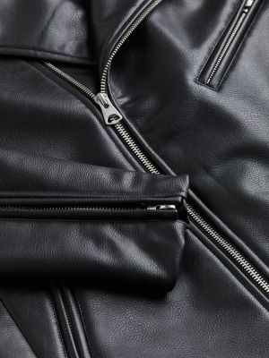 Мотоциклетная куртка H&m черная