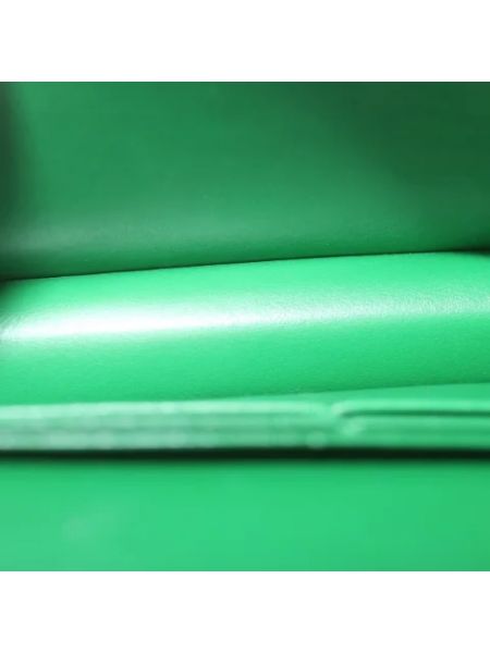 Bolso clutch de cuero retro Prada Vintage verde
