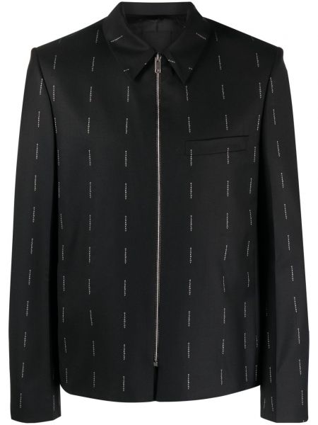 Košeľa s potlačou Givenchy čierna