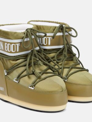 Зимни обувки за сняг Moon Boot зелено