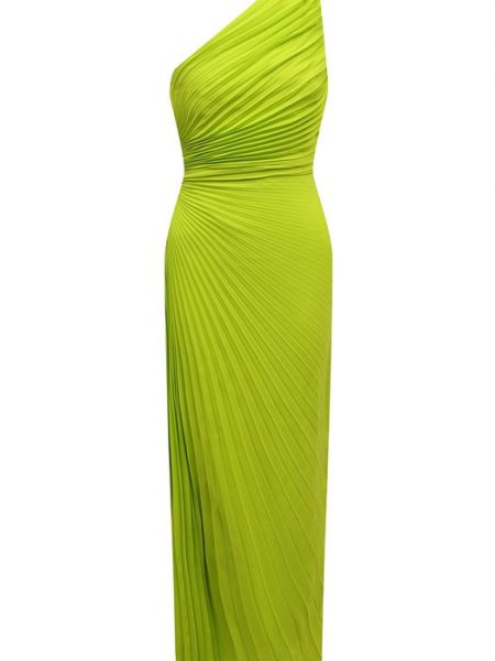 Шелковое платье Valentino зеленое
