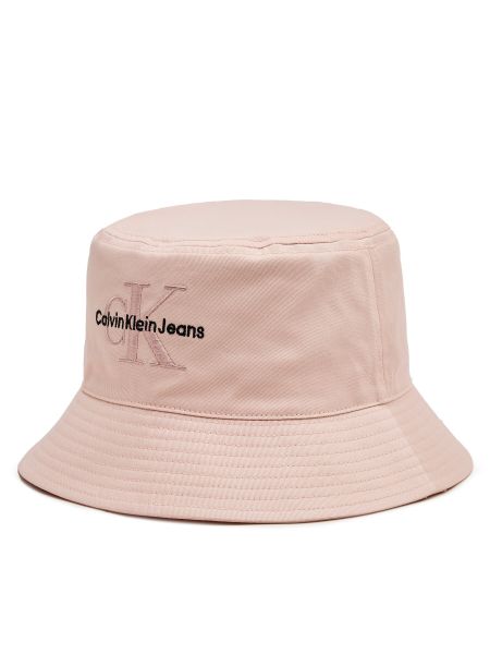 Čiapka Calvin Klein Jeans ružová