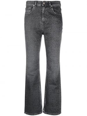 Straight leg jeans con stampa Golden Goose