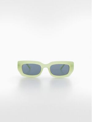 Okulary przeciwsłoneczne Mango zielone