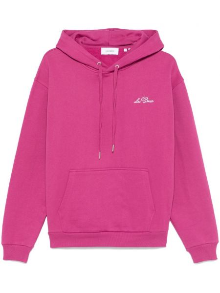 Işlemeli hoodie Les Deux pembe