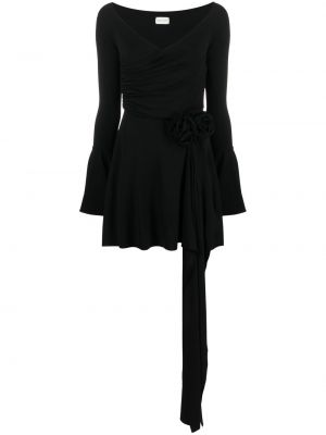 Robe de soirée avec applique Magda Butrym noir